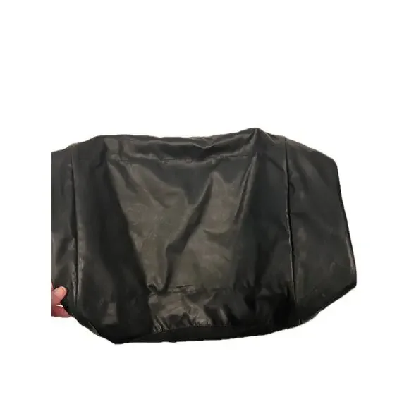 Adidas Faux Leather Medium 20"x12"x10" Black Duffel Gym Bag - Picture 2 of 5